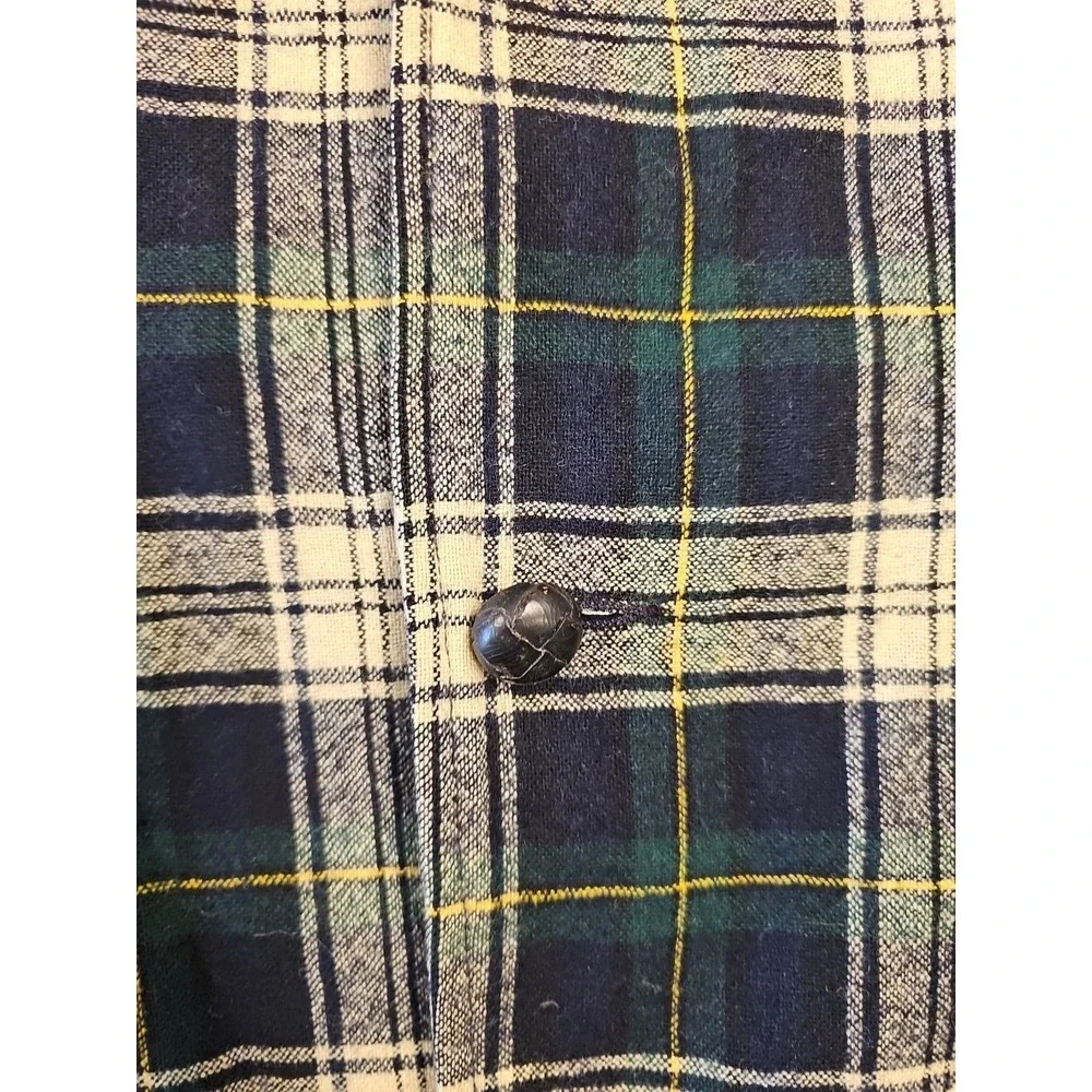 Pendleton Vintage Wool Blazer Dress Gordon Tartan Plaid Mens Large‎ USA Made